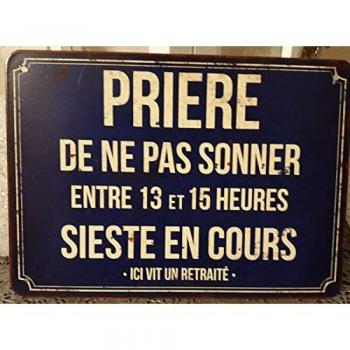 MétaHumor – Plaque Métallique 21 × 15 cm “Ne Saisissez Pas”
