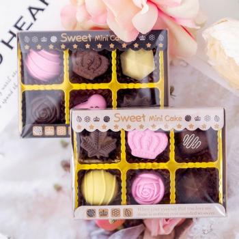 Chocolate Design Rubber Erasers