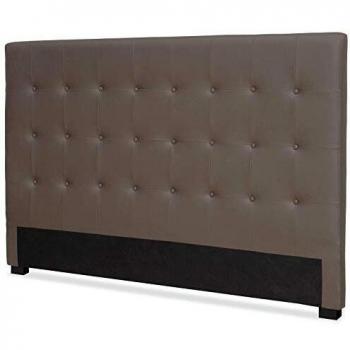 Tête de lit élégante taupe Menzzo 180 x 120 cm