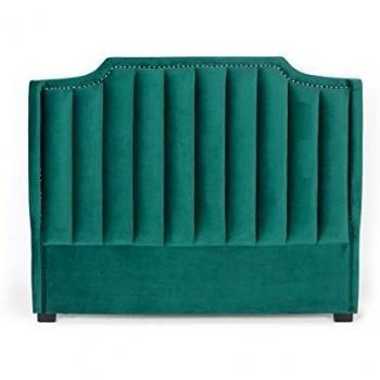 Tête de lit en bois vert Menzzo pour 15 personnes