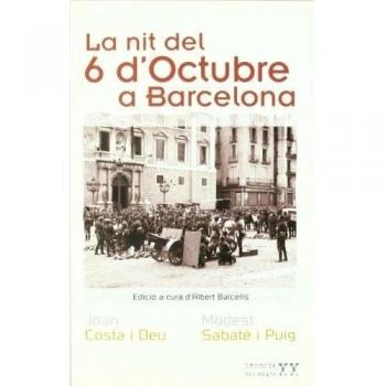La nit del 6 d'octubre a barcelona (Tapa blanda).