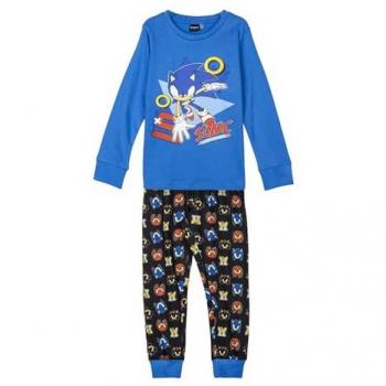Sonic Barnpyjamas Blå