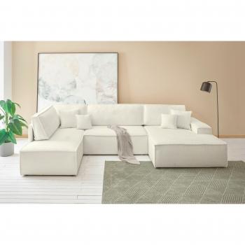 Andas Wohnlandschaft »FINNLEY U-Form XXL 329 cm, Schlafsofa mit Schlaffunktion«