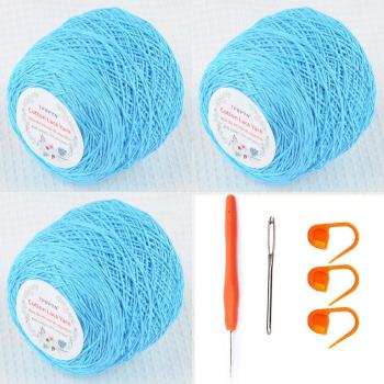 Kit de ganchillo con materiales para bolso de hombro