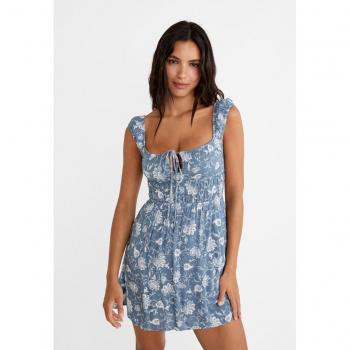 Stradivarius Short Dress with Elasticated Features