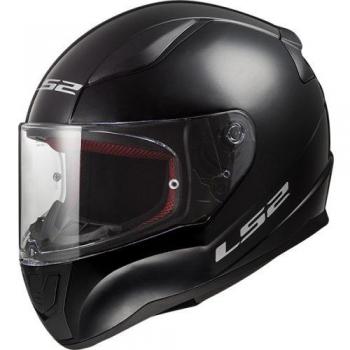XS SCHWARZ RAPID LS2 Motorradhelm
