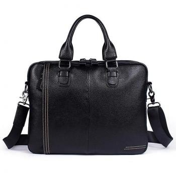 Mochila Ejecutiva de Cuero 14” para Laptop y Documentos