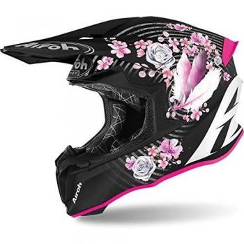 Casque Airoh Twist 2.0 Mad Noir-Rose-Blanc