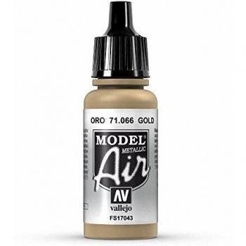 Vallejo Model Air Acrylfarbe, 17 ml gold-metallic