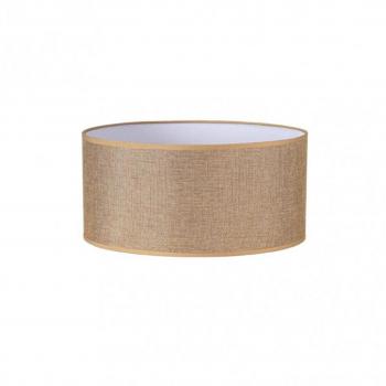 Paralume Cilindro Marrone 40Dx40dx21h Cm Saco-Juta