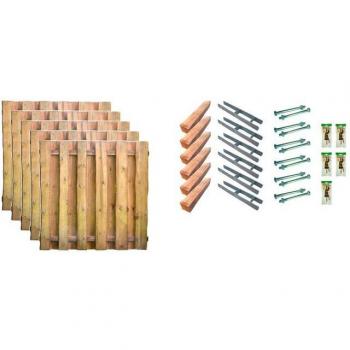 Gartenzaun Set Seattle 3, H:180cm