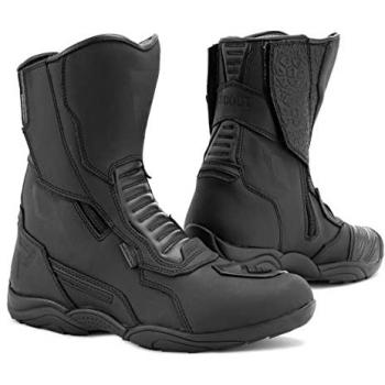 Stivali Rebellion Scout Nero Opaco Moto Touring 48