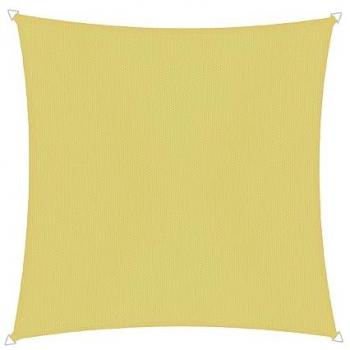 Windhager Sonnensegel Cannes Quadrat, 4x4 m, gelb
