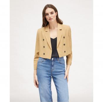 Chaqueta spencer de rayas diplomáticas