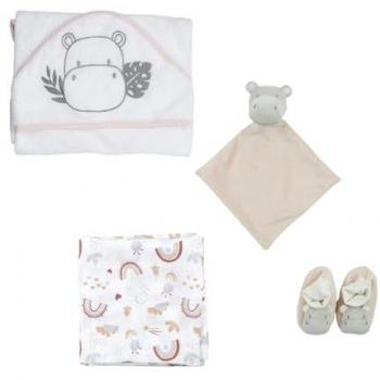 Coffret Accueil Hippo – 4 éléments essentiels 0-3 mois