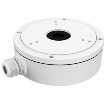Dôme Hikvision DS‑1280ZJ‑M : boîte de jonction en blanc