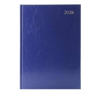 Daily Blueprint A5 Blue 2026 – Single Page