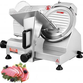Trancheuse à jambon professionnelle – 350‑400 tpm, acier inoxydable & aluminium