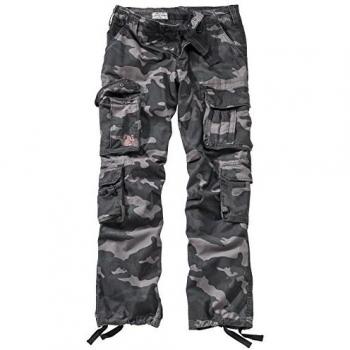 Surplus Vintage Airborne Cargo Hose für Herren, Black Camo, 5XL