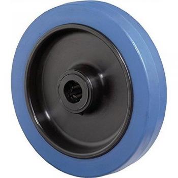 Ruota di Ricambio 160 mm Gomma Blu