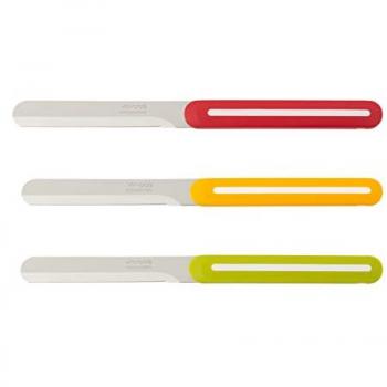Cuchillos mesa colores 8490 3 piezas blister
