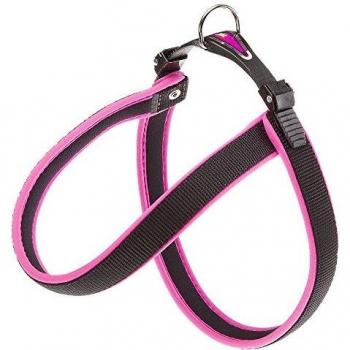 Harnais Ferplast Agila Fluo 8 en Nylon Rose