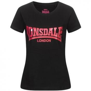 Cartmel Women’s Lonsdale London Shirt – Black, S‑XL