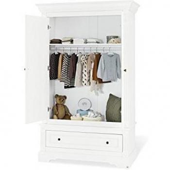 Pinolino Emilia Kleiderschrank, weiß lackiert