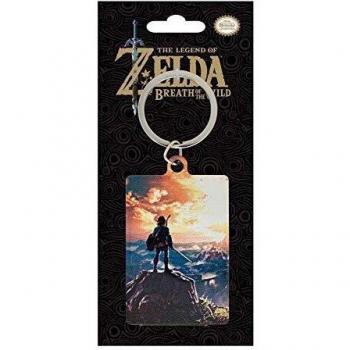 Legends of Zelda Breath of the Wild Sunset Metal Keychain