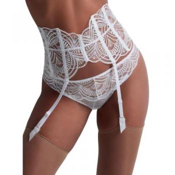 AUBADE VIBES Pearl Weiß – Damen-Strumpf-Accessoire, XL