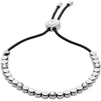 Pulsera de Acero Inoxidable con Circonitas de Fossil para Mujer