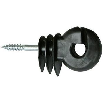 Corral Ring Short Support Insulators, 40 Pack, Black