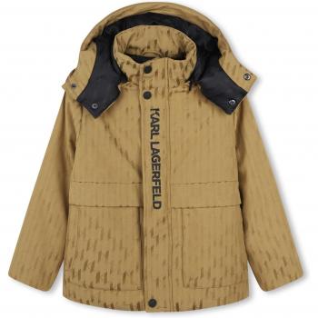 Blouson Karl Lagerfeld Kids Capuche Détachable 12 Ans (Garçon)