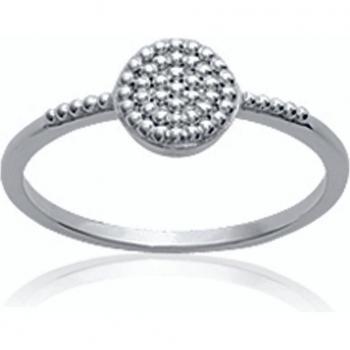 Anillo de Plata Chorégraphie Rhodiodo 8 mm 54 Plata