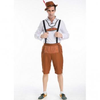 Adult Bavarian Lederhosen Halloween Costume