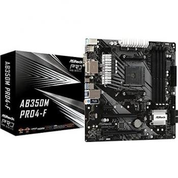 Micro ATX ASRock AB350M Pro4-F