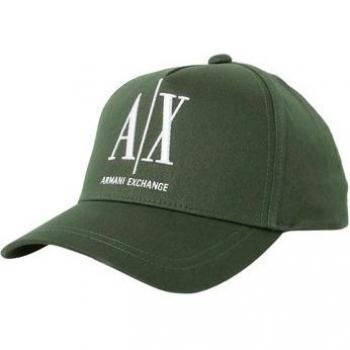 Dunkelgrüne Schirmmütze von Armani Exchange