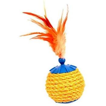 DUVO+ Katzenfutterball mit Sisal, blau