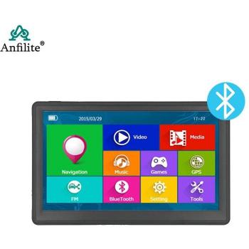 Anfilite 7 Inch Ddr 256M Navigatie met 8Gb Geheugen en FM-zender