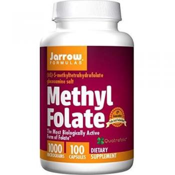 Jarrow Formulas Folato Metílico 1000 mcg 100 cápsulas