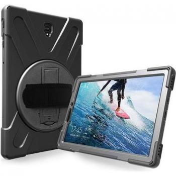 Avizar Cover Protettiva per Galaxy Tab S4 10.5 – Angoli Rinforzati & Supporto Nero