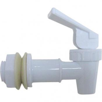Robinet distributeur d'eau blanc