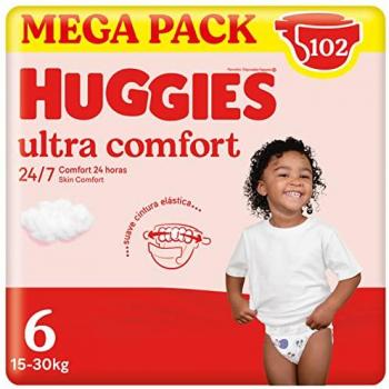 Huggies Pañal Disney Comfort Talla 6 – 102 piezas