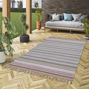 Pergamon 60x90 cm Naturkordel-Kelim