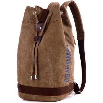 Mochila de viaje de lona para hombre, estilo informal
