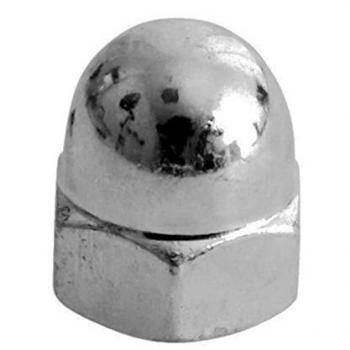 Hex Dome Nuts M5 Stainless Steel Pack of 10