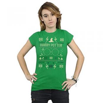 Jolly Green Harry Potter Christmas T‑Shirt (S)