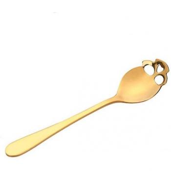 Stainless Steel Skull Mixing Spoon