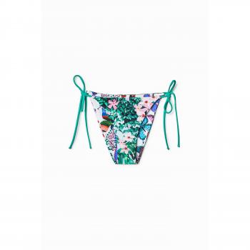 Bikini Reversible Berenice Verde – Estilo Floral