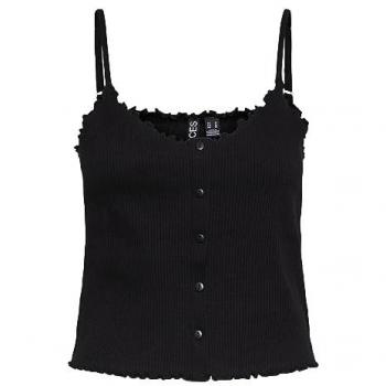 Pieces Nukisa Top Schwarz